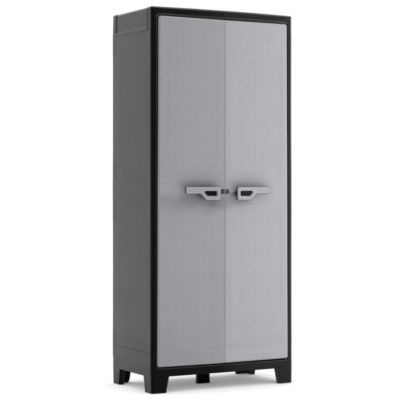 Keter Armário de arrumação multiusos Titan 182 cm preto e cinzento-Armários de arrumação & cacifos-Home Retail