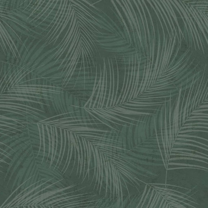 DUTCH WALLCOVERINGS Papel de parede Palm verde-Papel de parede-Home Retail