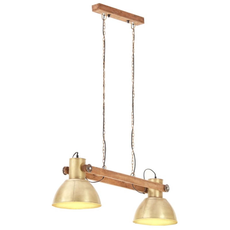 Candeeiro suspenso industrial 25 W 109 cm E27 bronze-Candeeiros-Home Retail