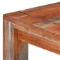 Mesa de jantar 110x50x76 cm madeira de acácia maciça