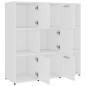 Estante 90x30x90 cm contraplacado branco