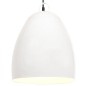 Candeeiro teto industrial redondo 25 W 42 cm E27 branco