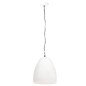 Candeeiro teto industrial redondo 25 W 42 cm E27 branco