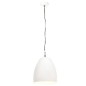 Candeeiro teto industrial redondo 25 W 42 cm E27 branco