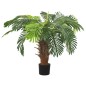 Palmeira cica artificial com vaso 90 cm verde