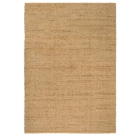 Tapete retangular natural 160x230 cm juta