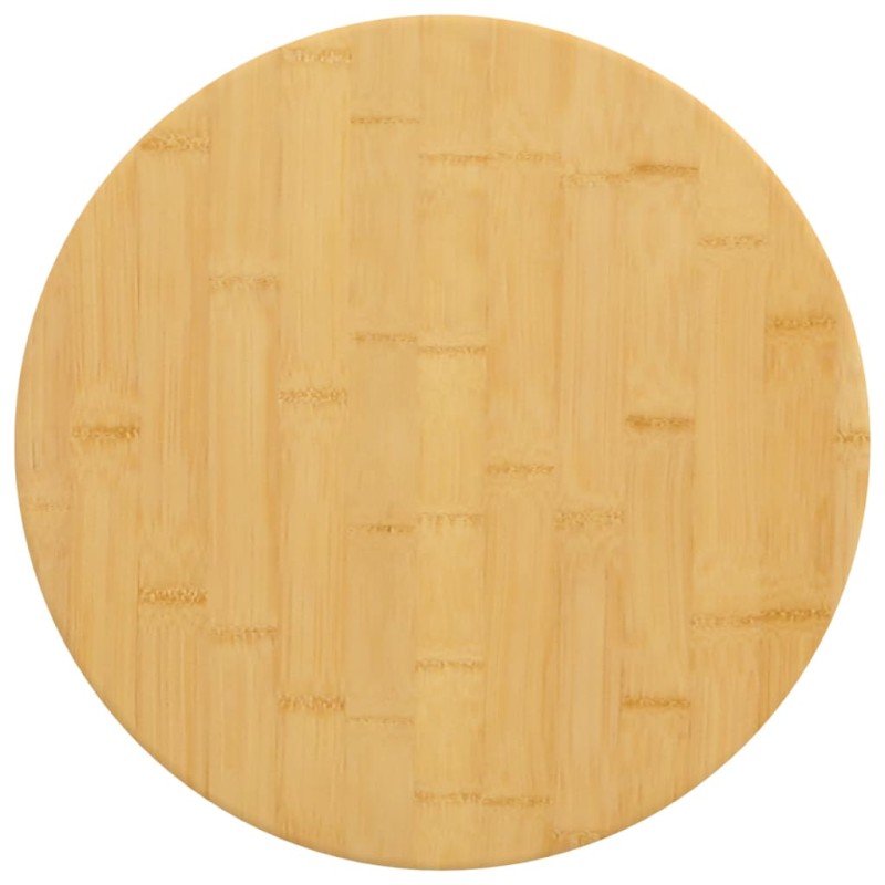 Tampo de mesa Ø40x4 cm bambu-Tampos de mesa-Home Retail