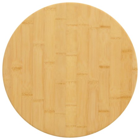 Tampo de mesa Ø40x4 cm bambu