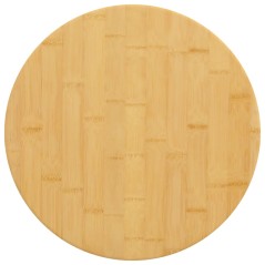 Tampo de mesa Ø30x2,5 cm bambu