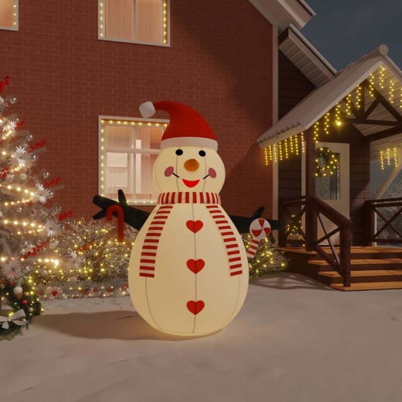 Boneco de neve insuflável com luzes LED 250 cm-Luzes de Natal-Home Retail