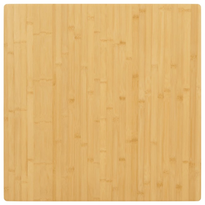 Tampo de mesa 90x90x2,5 cm bambu-Tampos de mesa-Home Retail