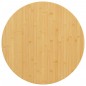 Tampo de mesa Ø80x4 cm bambu