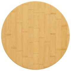 Tampo de mesa Ø50x1,5 cm bambu