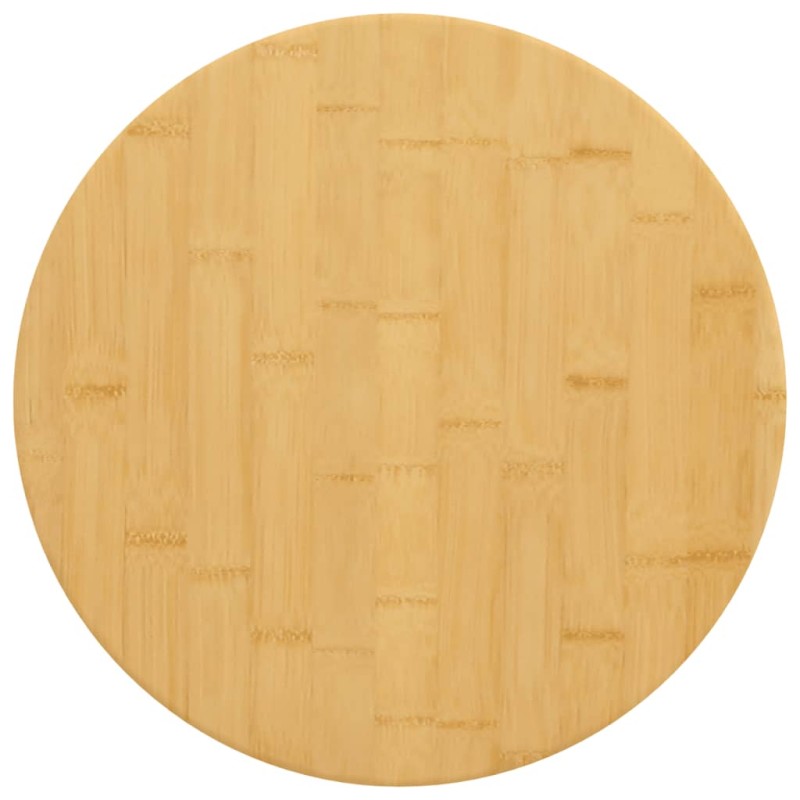 Tampo de mesa Ø50x1,5 cm bambu-Tampos de mesa-Home Retail