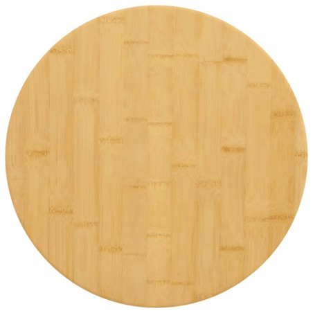 Tampo de mesa Ø50x1,5 cm bambu