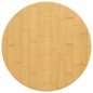 Tampo de mesa Ø50x1,5 cm bambu