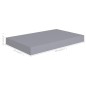 Prateleiras de parede suspensas 2 pcs 40x23x3,8cm MDF cinza