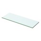 Prateleiras 2 pcs 50x12 cm vidro transparente