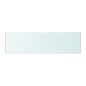 Prateleiras 2 pcs 50x12 cm vidro transparente