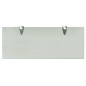 Prateleiras flutuantes 2 pcs vidro 50x20 cm 8 mm