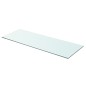 Prateleiras 2 pcs 80x30 cm vidro transparente