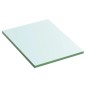 Prateleiras 2 pcs 20x15 cm vidro transparente