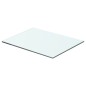 Prateleiras 2 pcs 40x25 cm vidro transparente