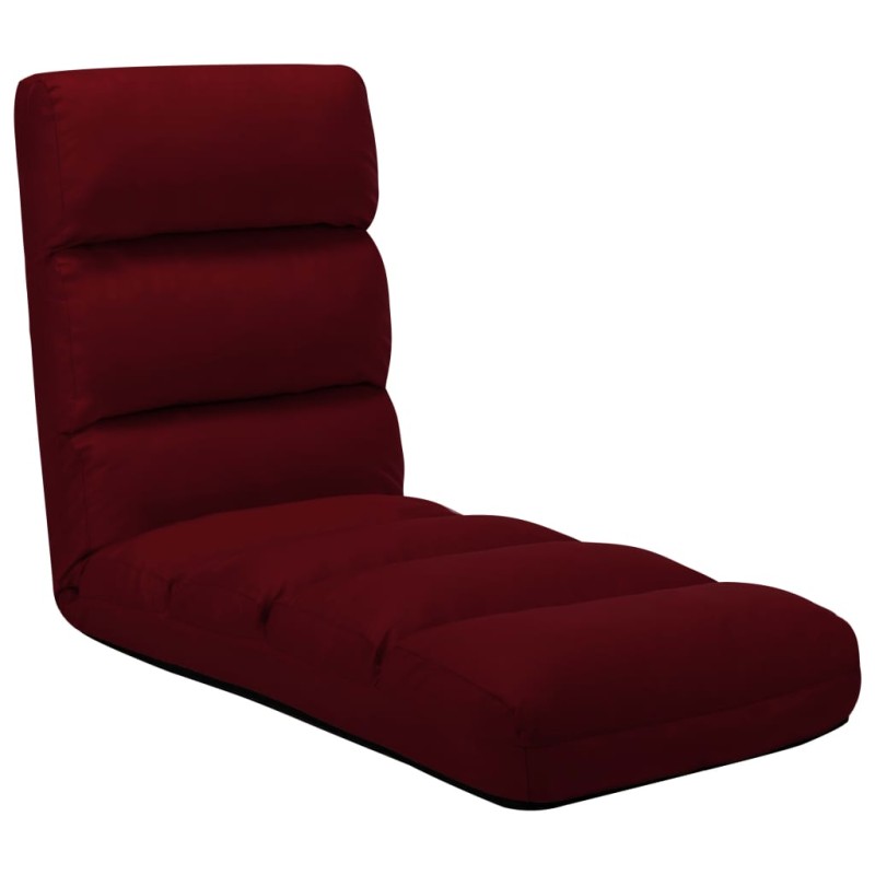 Colchão dobrável couro artificial vermelho tinto-Cadeiras de descanso-Home Retail