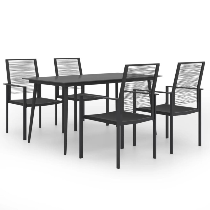 5 pcs conjunto de jantar para jardim-Conjuntos de jardim-Home Retail