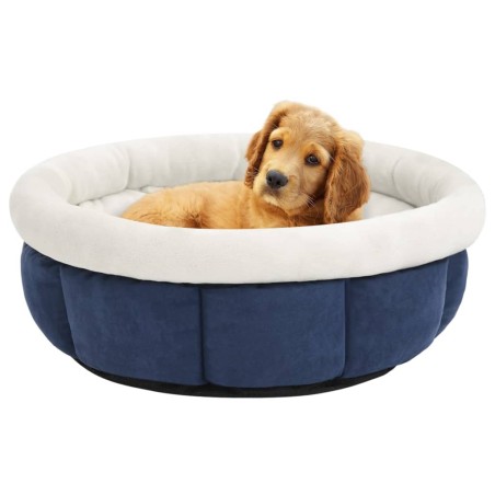 Cama para cães 50x50x22 cm azul