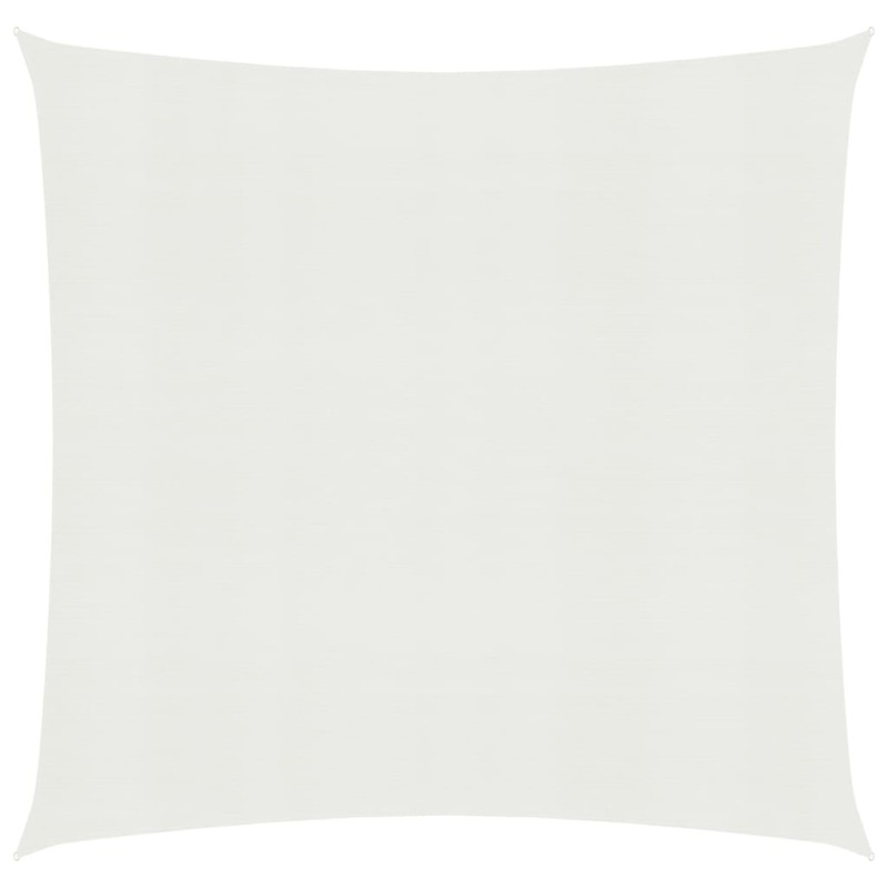 Para-sol estilo vela 160 g/m² 2,5x2,5 m PEAD branco-Guarda-sóis e telas de varanda-Home Retail