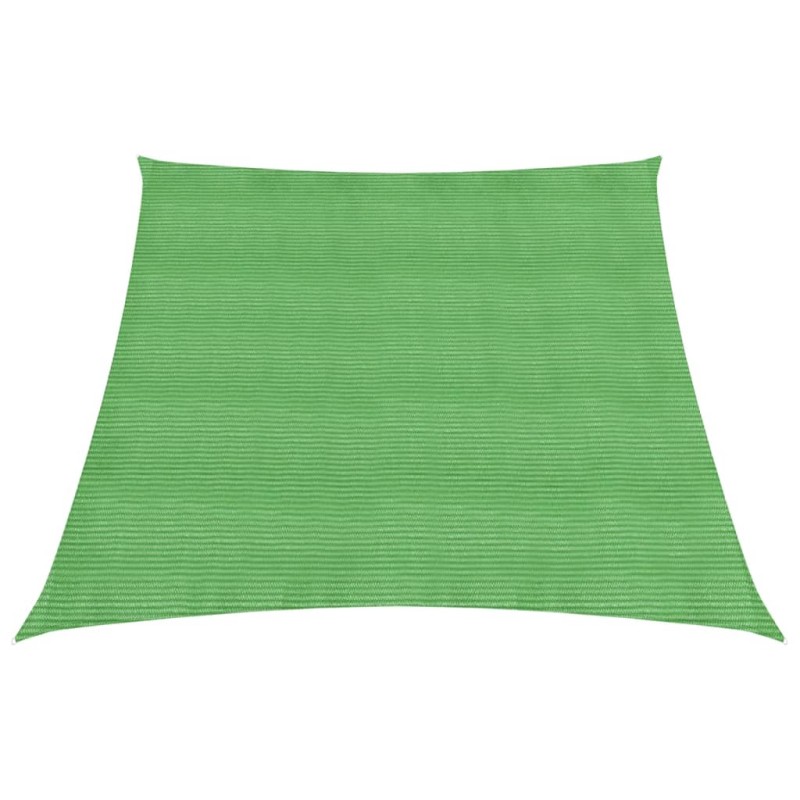 Para-sol estilo vela 160 g/m² 3/4x2 m PEAD verde-claro-Guarda-sóis e telas de varanda-Home Retail