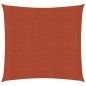 Para-sol estilo vela 160 g/m² 2,5x3 m PEAD terracota