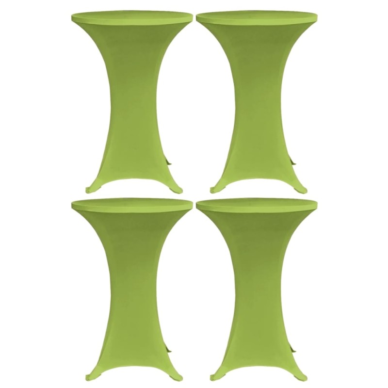 Capa extensível para mesa 4 pcs 60 cm verde-Capas de sofás-Home Retail