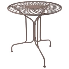 Esschert Design Mesa em metal estilo inglês antigo MF007