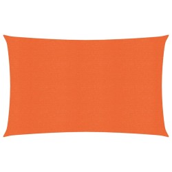 Para-sol estilo vela 160 g/m² 2x4,5 m PEAD laranja