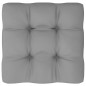 8 pcs conjunto lounge de jardim c/ almofadões pinho maciço