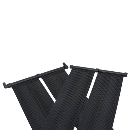 Painéis aquecedores solares de piscina 2 pcs 80x310 cm