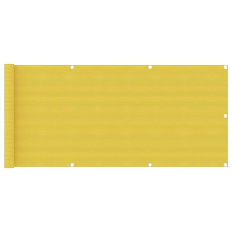 Tela varanda PEAD 75x400 cm amarelo-Guarda-sóis e telas de varanda-Home Retail