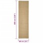 Tapete de sisal para poste arranhador 80x300 cm