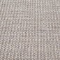 Tapete de sisal para poste arranhador 66x300 cm cor areia