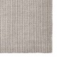 Tapete de sisal para poste arranhador 80x200 cm cor areia