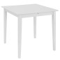 5 pcs conjunto de jantar MDF branco