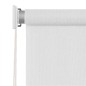 Estore de rolo para exterior PEAD 60x140 cm branco