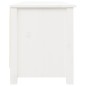 Banco sapateira 110x38x45,5 cm pinho maciço branco