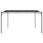 Toldo 4x3 m 180 g/m² tecido e aço antracite