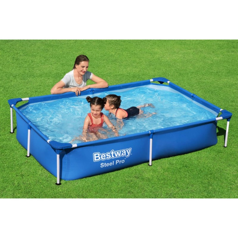 Bestway Piscina Steel Pro 221x150x43 cm-Piscinas-Home Retail