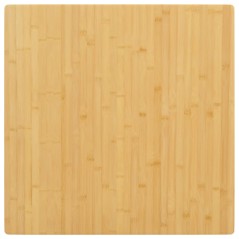 Tampo de mesa 80x80x4 cm bambu