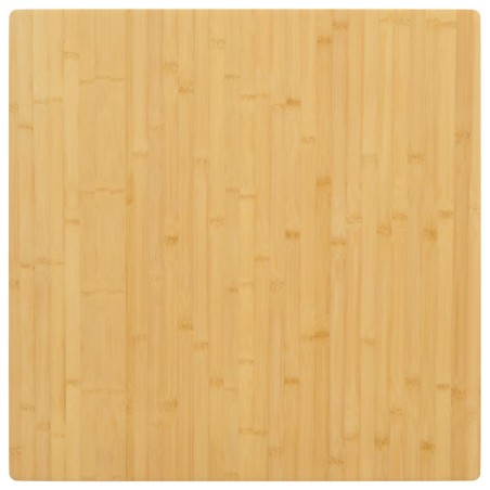 Tampo de mesa 80x80x4 cm bambu