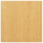 Tampo de mesa 80x80x4 cm bambu